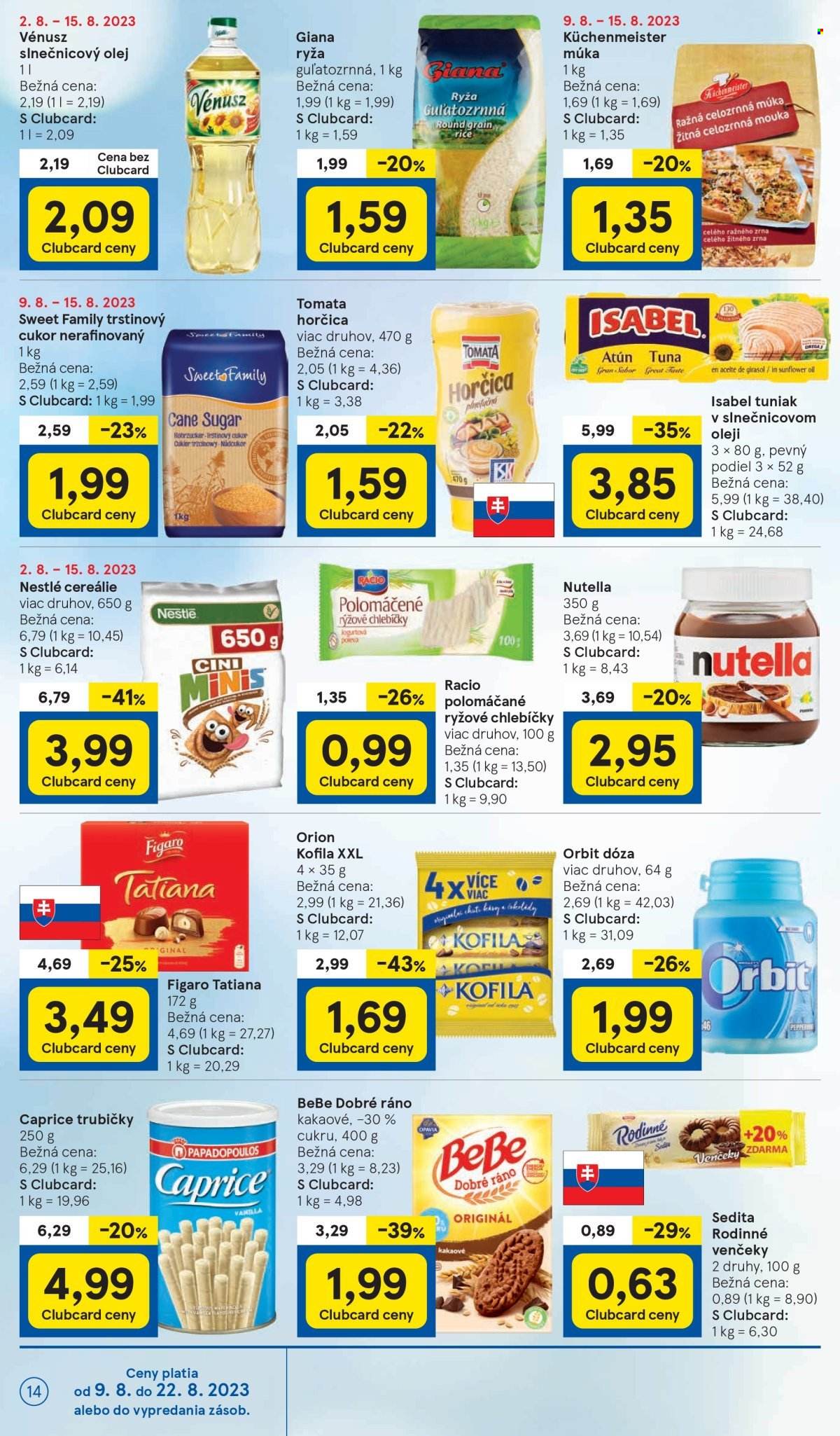 Leták TESCO - 9.8.2023 - 15.8.2023. Strana 14