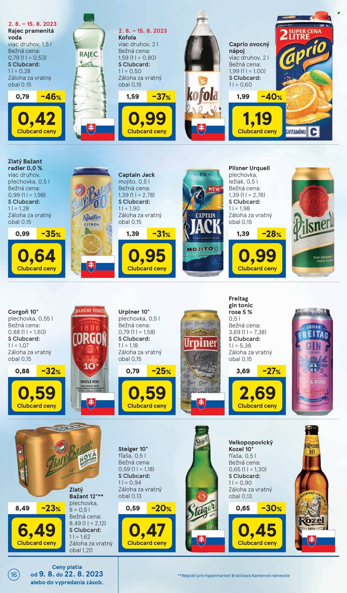 Leták TESCO - 9.8.2023 - 15.8.2023. Strana 16