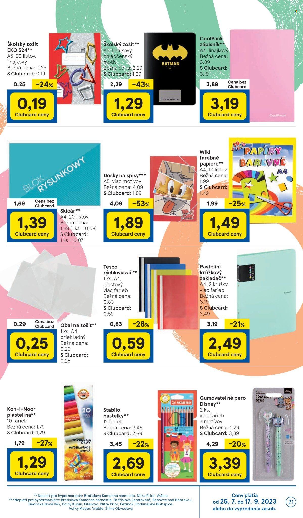 Leták TESCO - 9.8.2023 - 15.8.2023. Strana 21