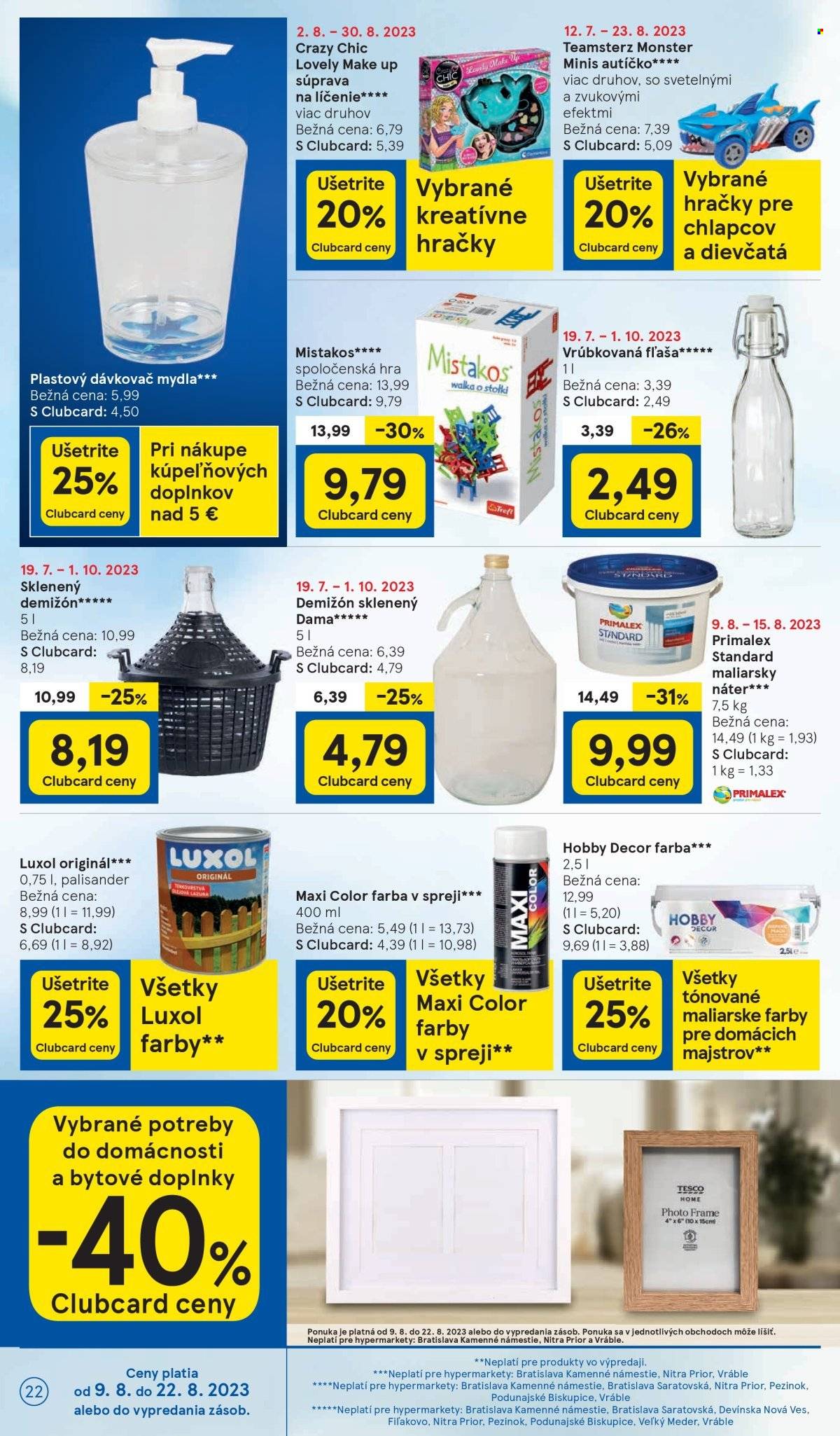 Leták TESCO - 9.8.2023 - 15.8.2023. Strana 22
