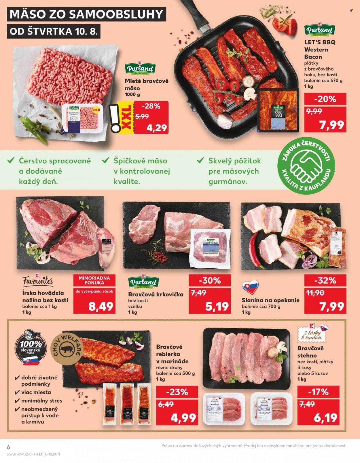 Leták Kaufland - 10.8.2023 - 16.8.2023. Strana 6