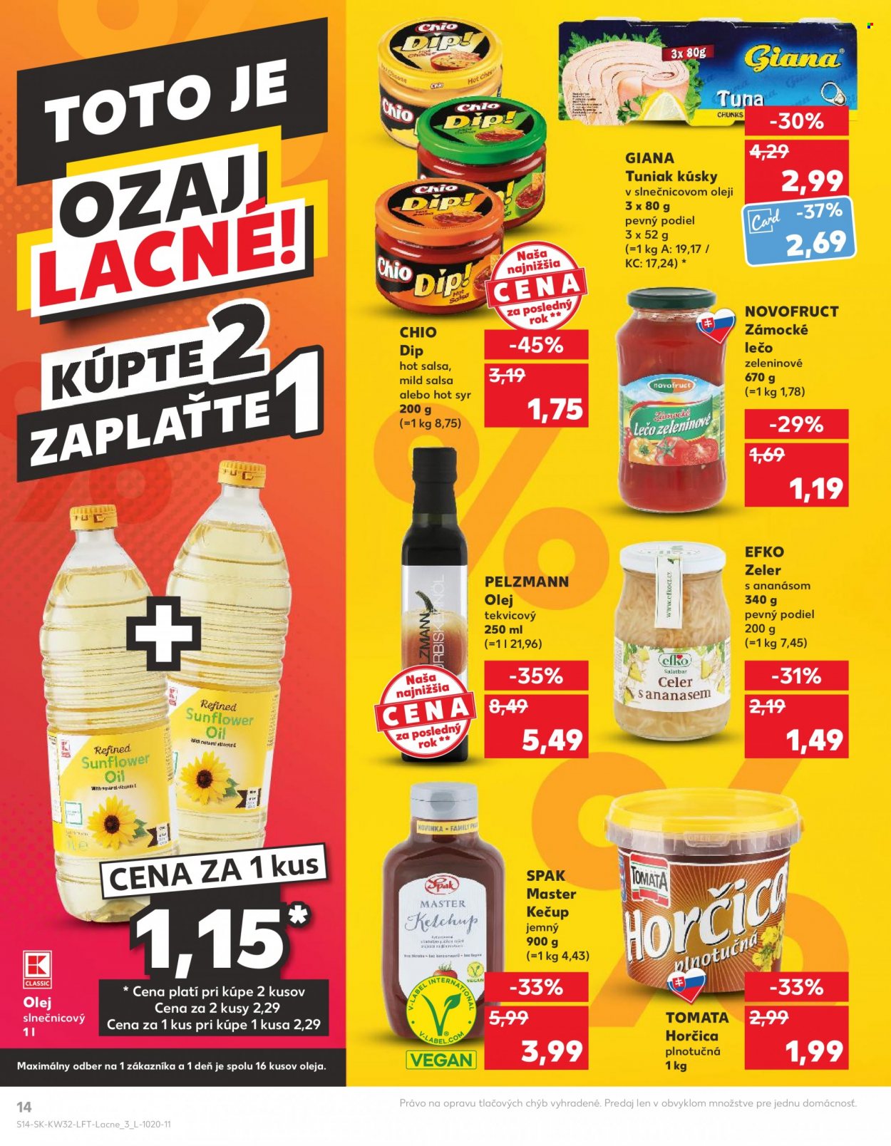 Leták Kaufland - 10.8.2023 - 16.8.2023. Strana 14