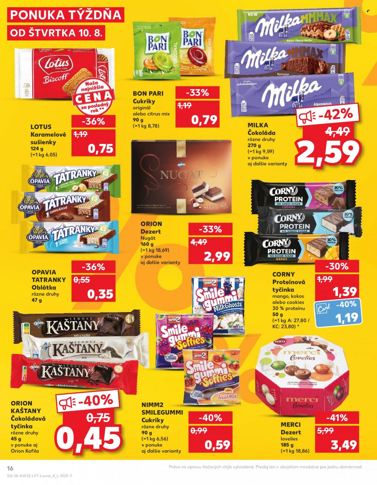 Leták Kaufland - 10.8.2023 - 16.8.2023. Strana 16