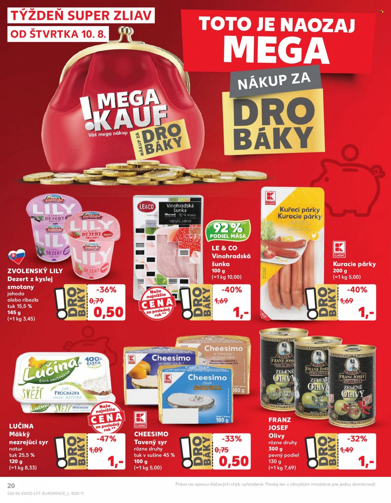 Leták Kaufland - 10.8.2023 - 16.8.2023. Strana 20