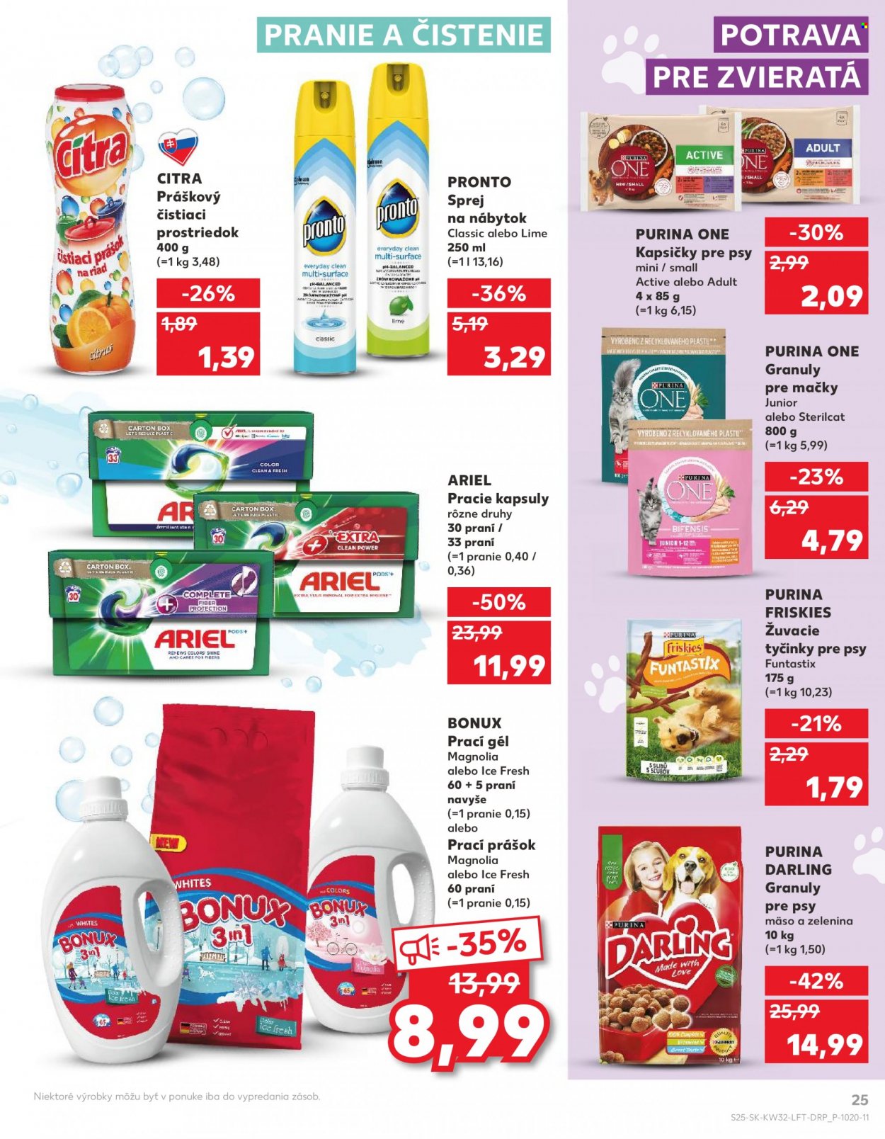 Leták Kaufland - 10.8.2023 - 16.8.2023. Strana 25