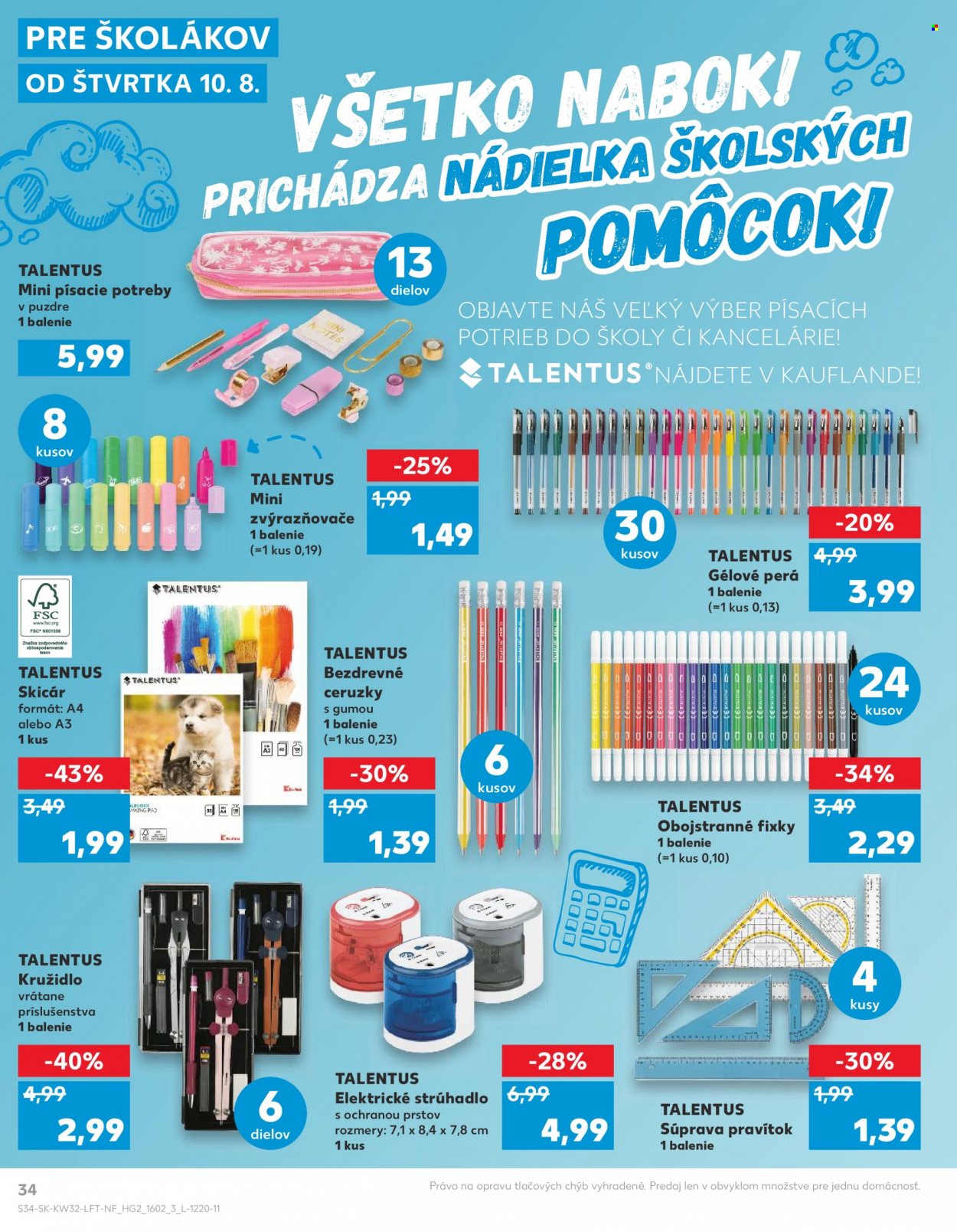 Leták Kaufland - 10.8.2023 - 16.8.2023. Strana 34
