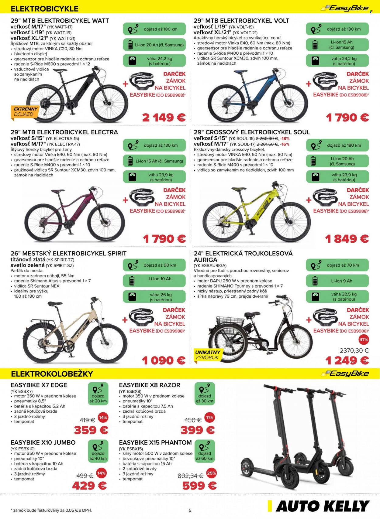 Leták Auto Kelly - 8.8.2023 - 4.9.2023. Strana 5