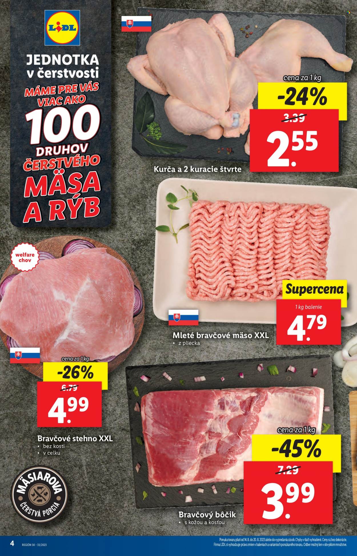 Leták Lidl - 14.8.2023 - 20.8.2023. Strana 4