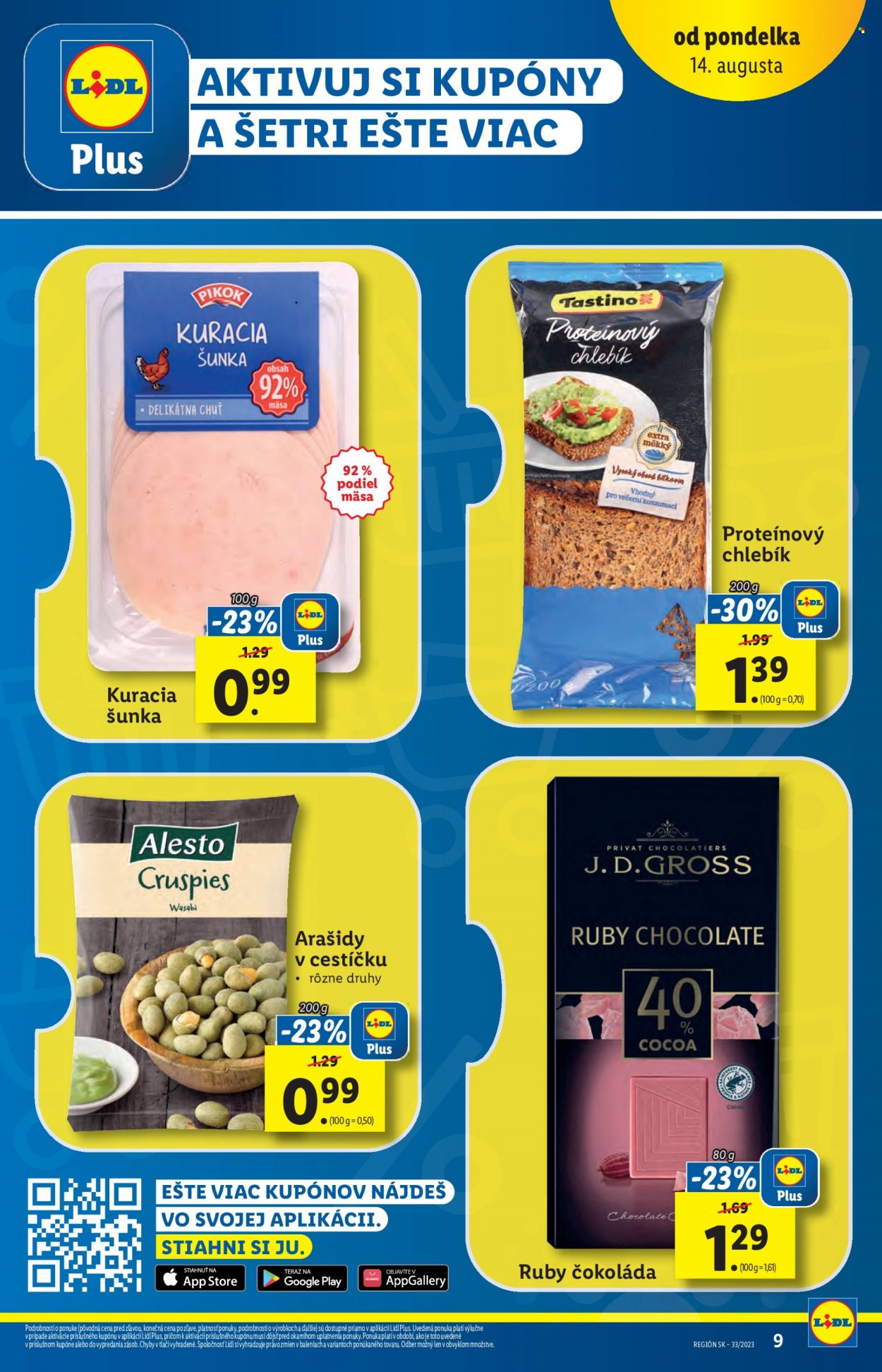 Leták Lidl - 14.8.2023 - 20.8.2023. Strana 9