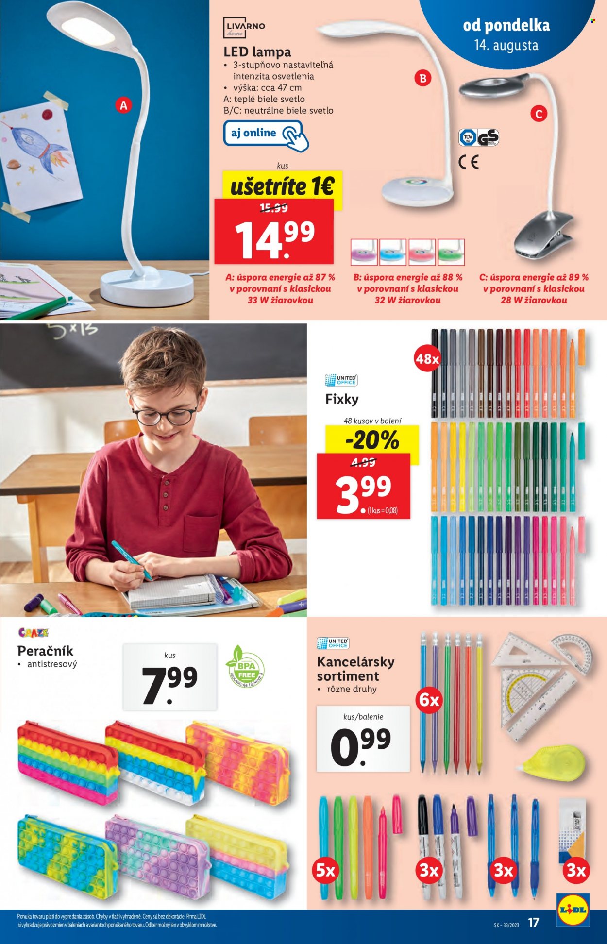 Leták Lidl - 14.8.2023 - 20.8.2023. Strana 21