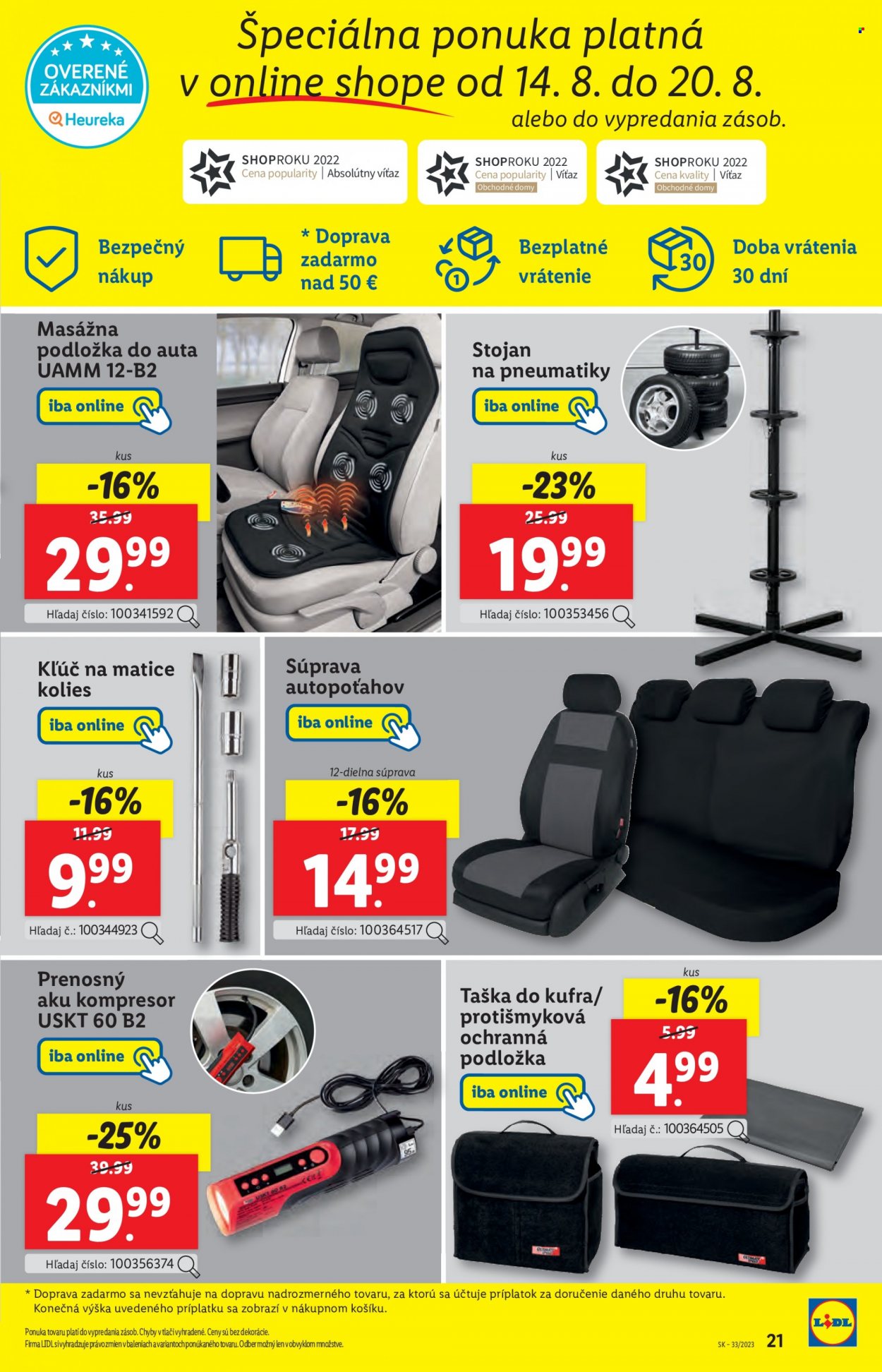 Leták Lidl - 14.8.2023 - 20.8.2023. Strana 25
