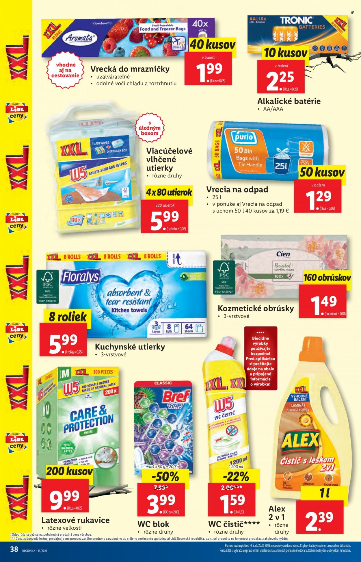 Leták Lidl - 14.8.2023 - 20.8.2023. Strana 42