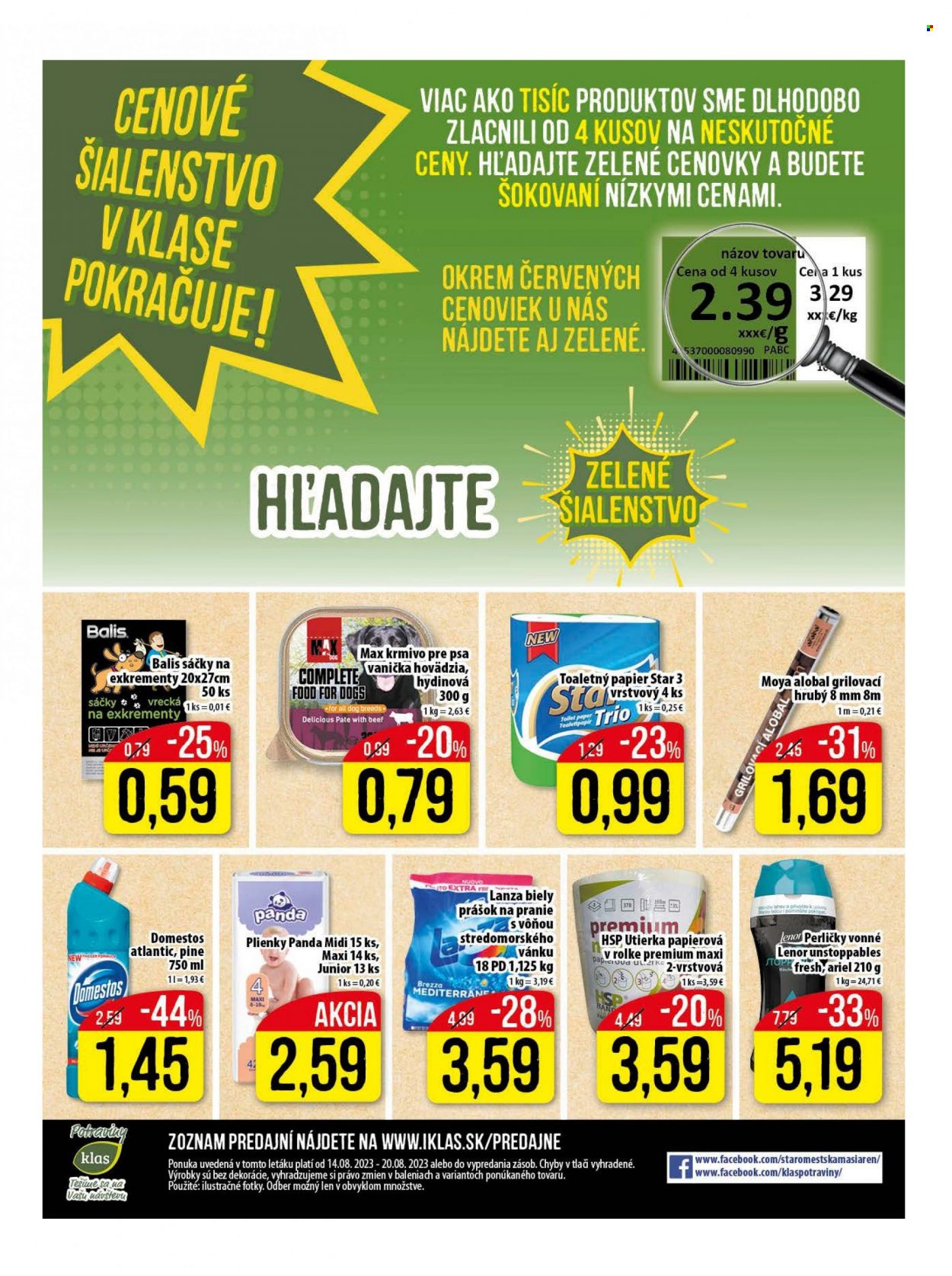 Leták Klas - 14.8.2023 - 20.8.2023. Strana 18