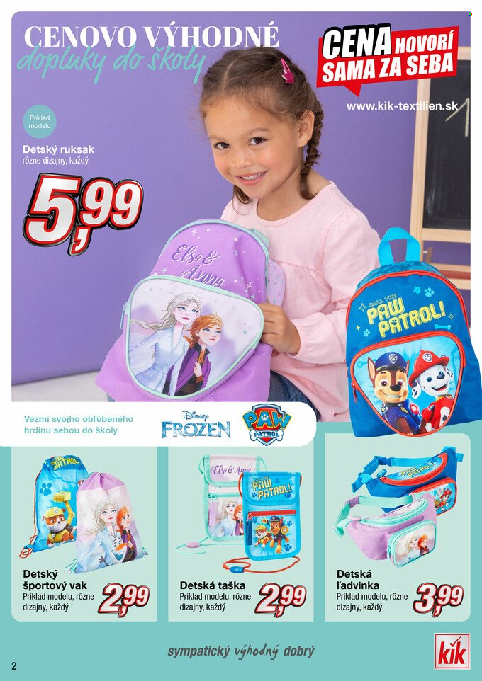 Leták kik. Strana 2