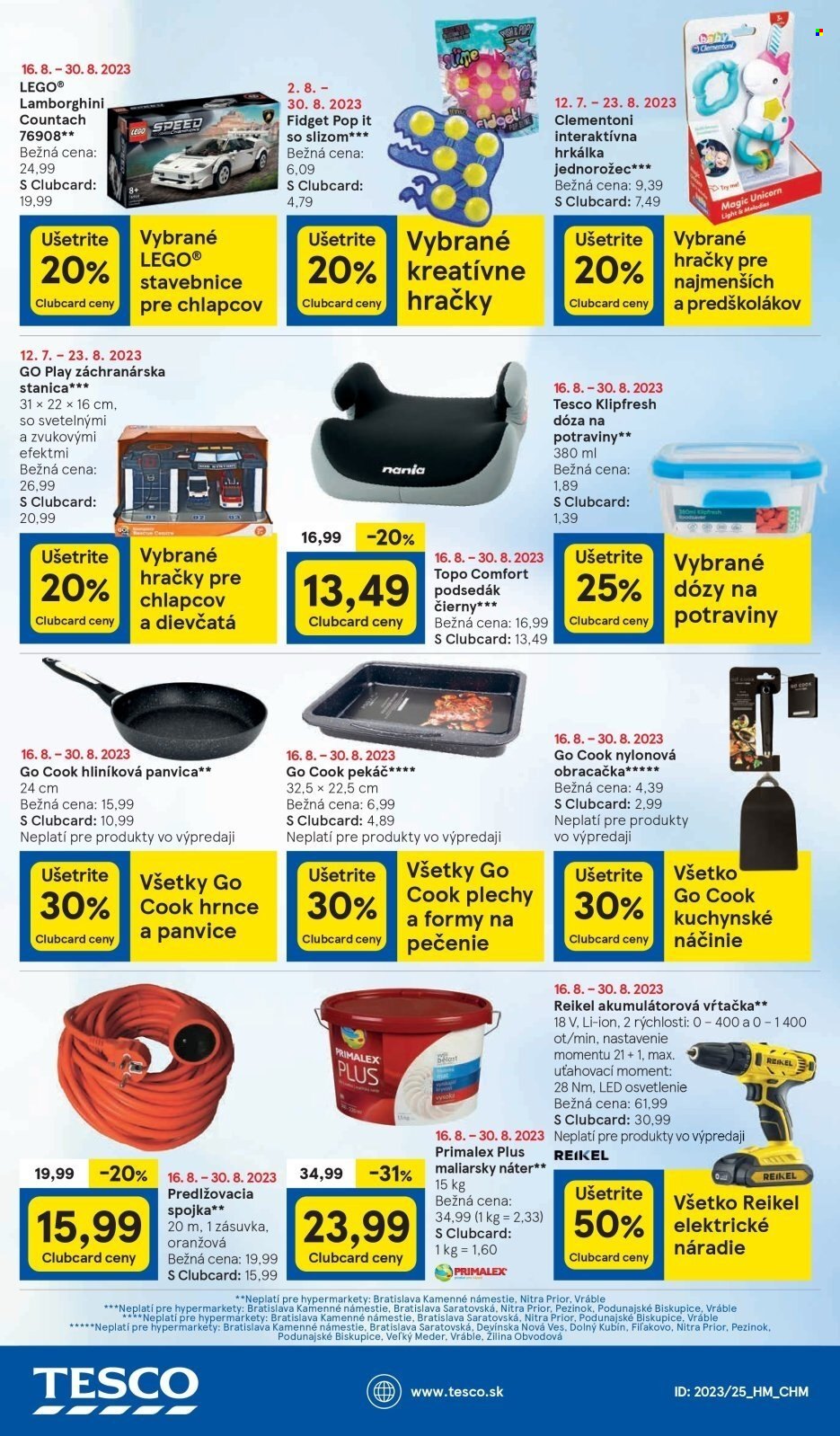 Leták TESCO - 16.8.2023 - 22.8.2023. Strana 25
