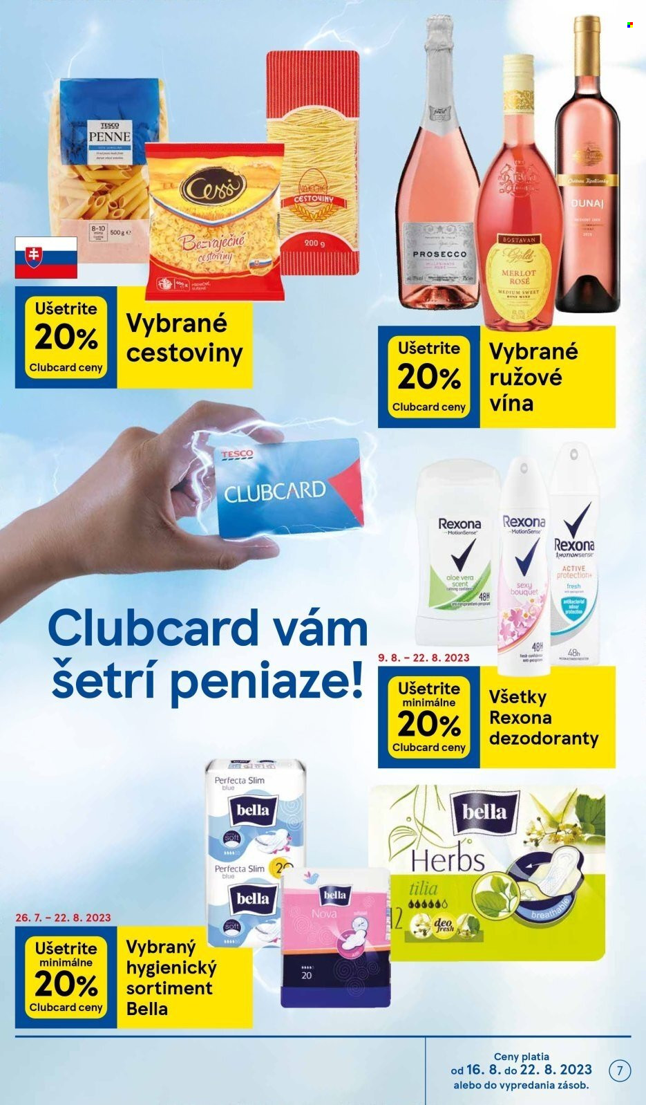 Leták TESCO supermarket - 16.8.2023 - 22.8.2023. Strana 7
