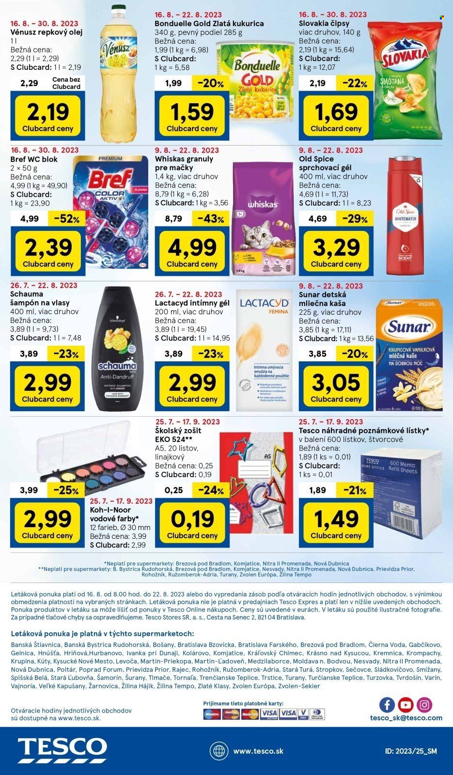 Leták TESCO supermarket - 16.8.2023 - 22.8.2023. Strana 11