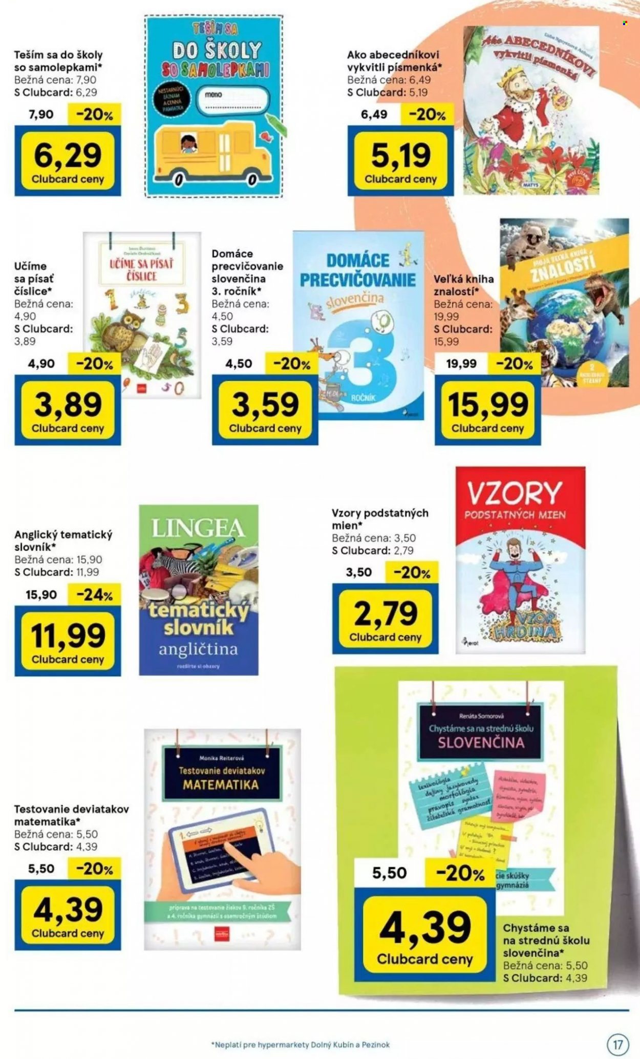 Leták TESCO hypermarket - 16.8.2023 - 17.9.2023. Strana 17
