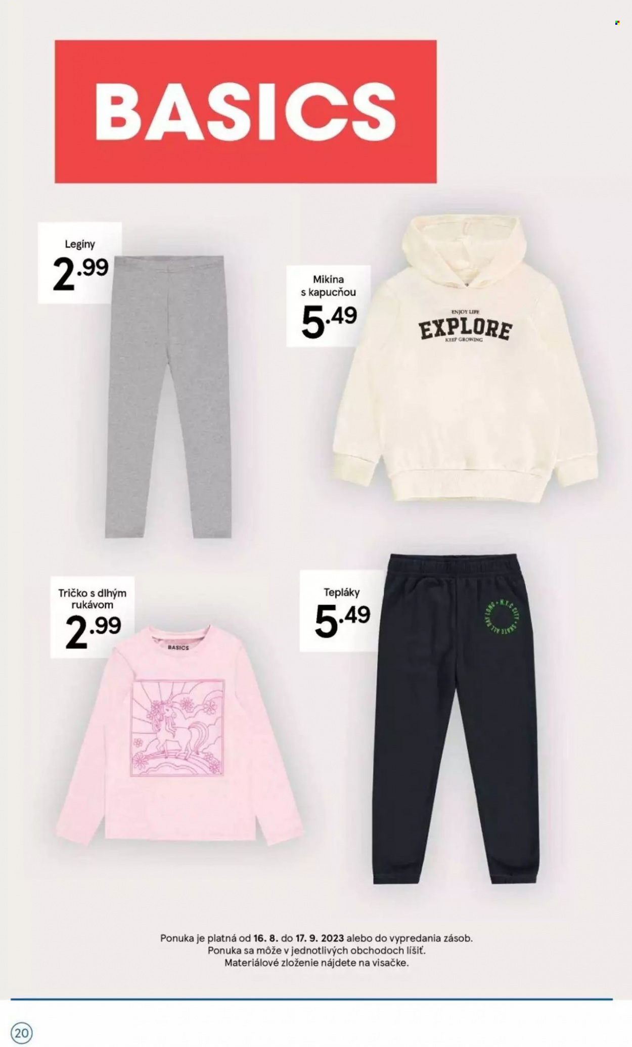 Leták TESCO hypermarket - 16.8.2023 - 17.9.2023. Strana 20