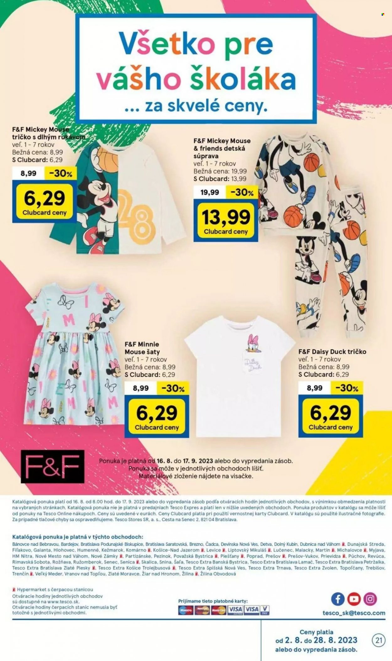 Leták TESCO hypermarket - 16.8.2023 - 17.9.2023. Strana 21