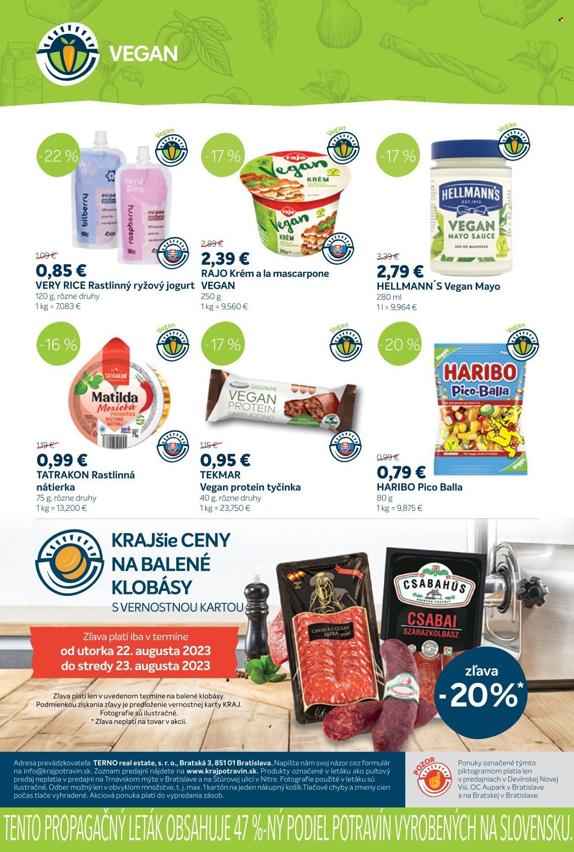 Leták Kraj - 17.8.2023 - 23.8.2023. Strana 8