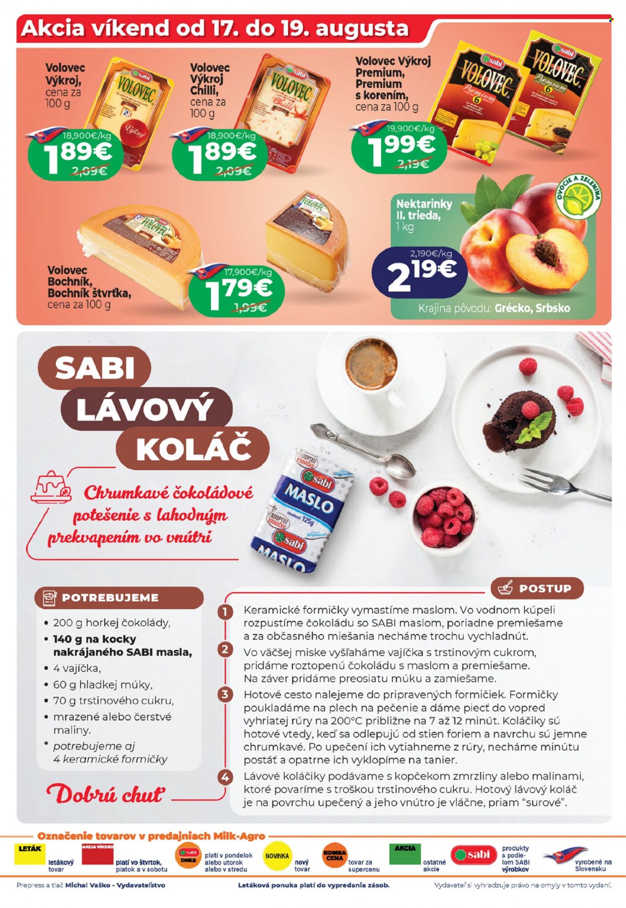 Leták Milk AGRO - 16.8.2023 - 28.8.2023. Strana 2