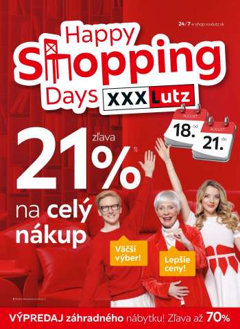 Leták XXXLutz - 14.8.2023 - 29.8.2023.