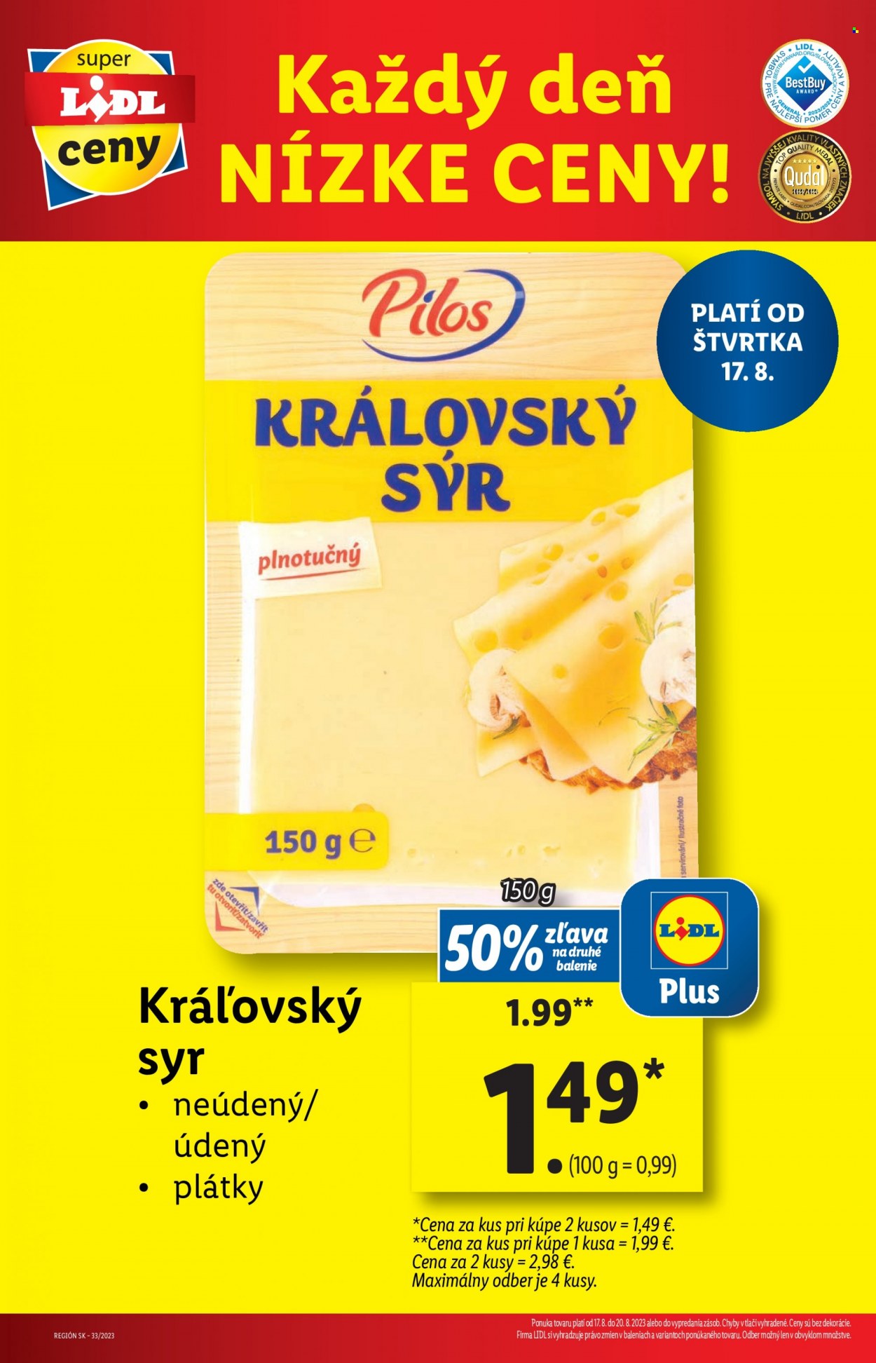 Leták Lidl - 17.8.2023 - 20.8.2023. Strana 9