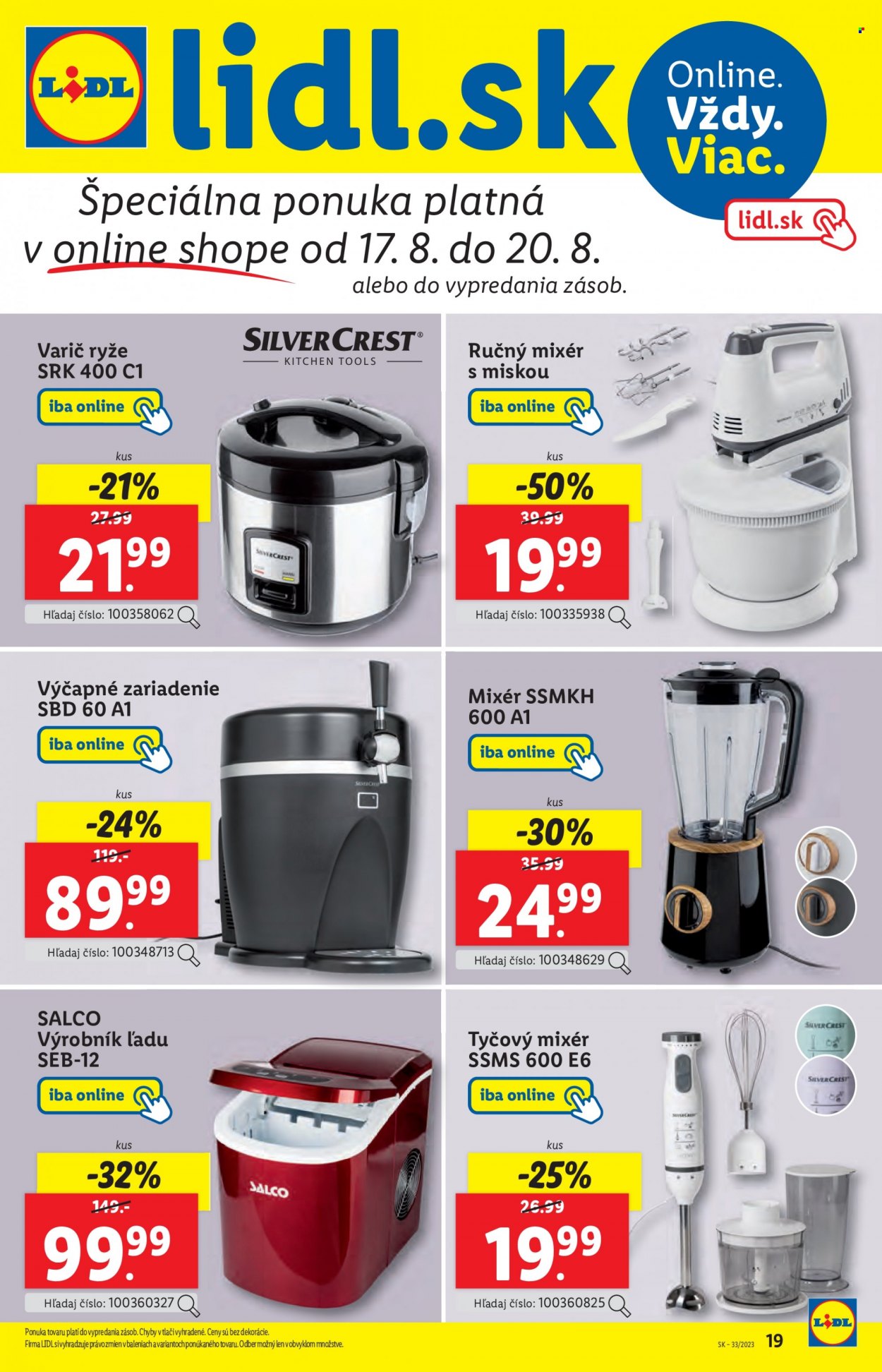 Leták Lidl - 17.8.2023 - 20.8.2023. Strana 35