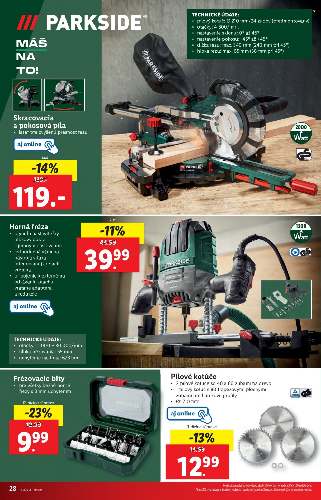 Leták Lidl - 17.8.2023 - 20.8.2023. Strana 52