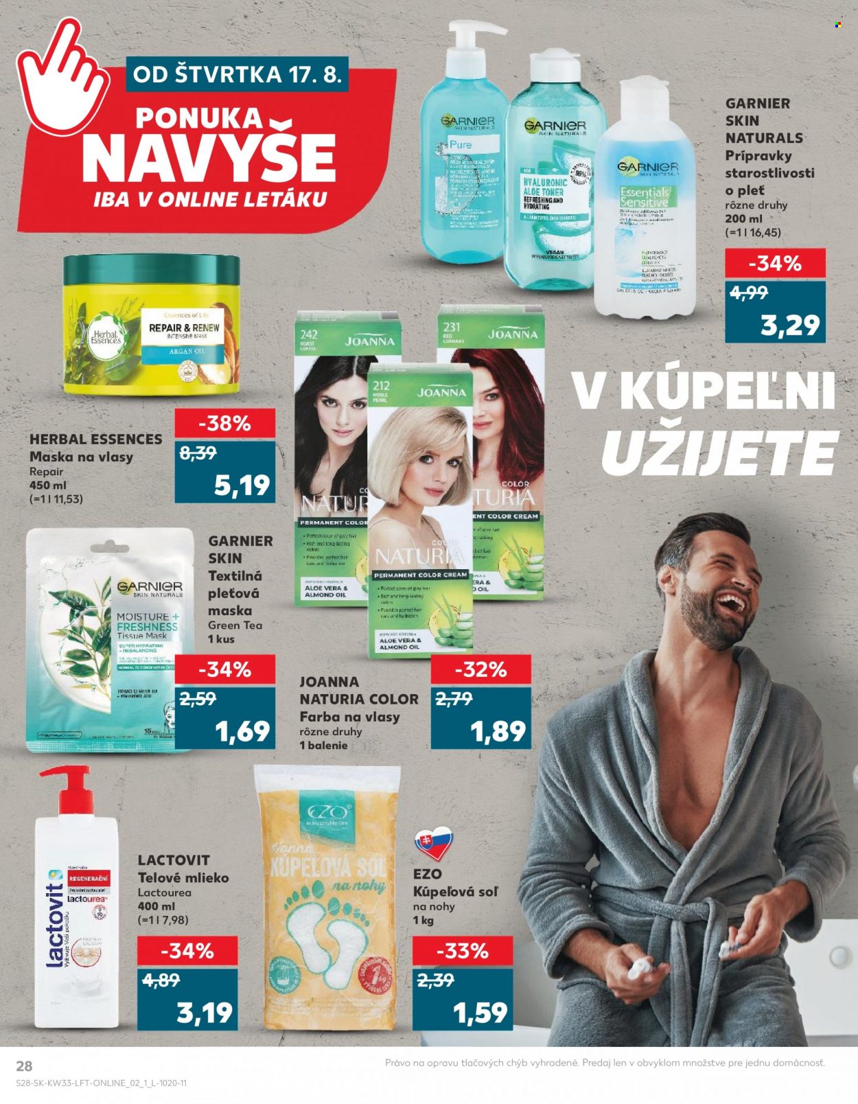 Leták Kaufland - 17.8.2023 - 23.8.2023. Strana 28