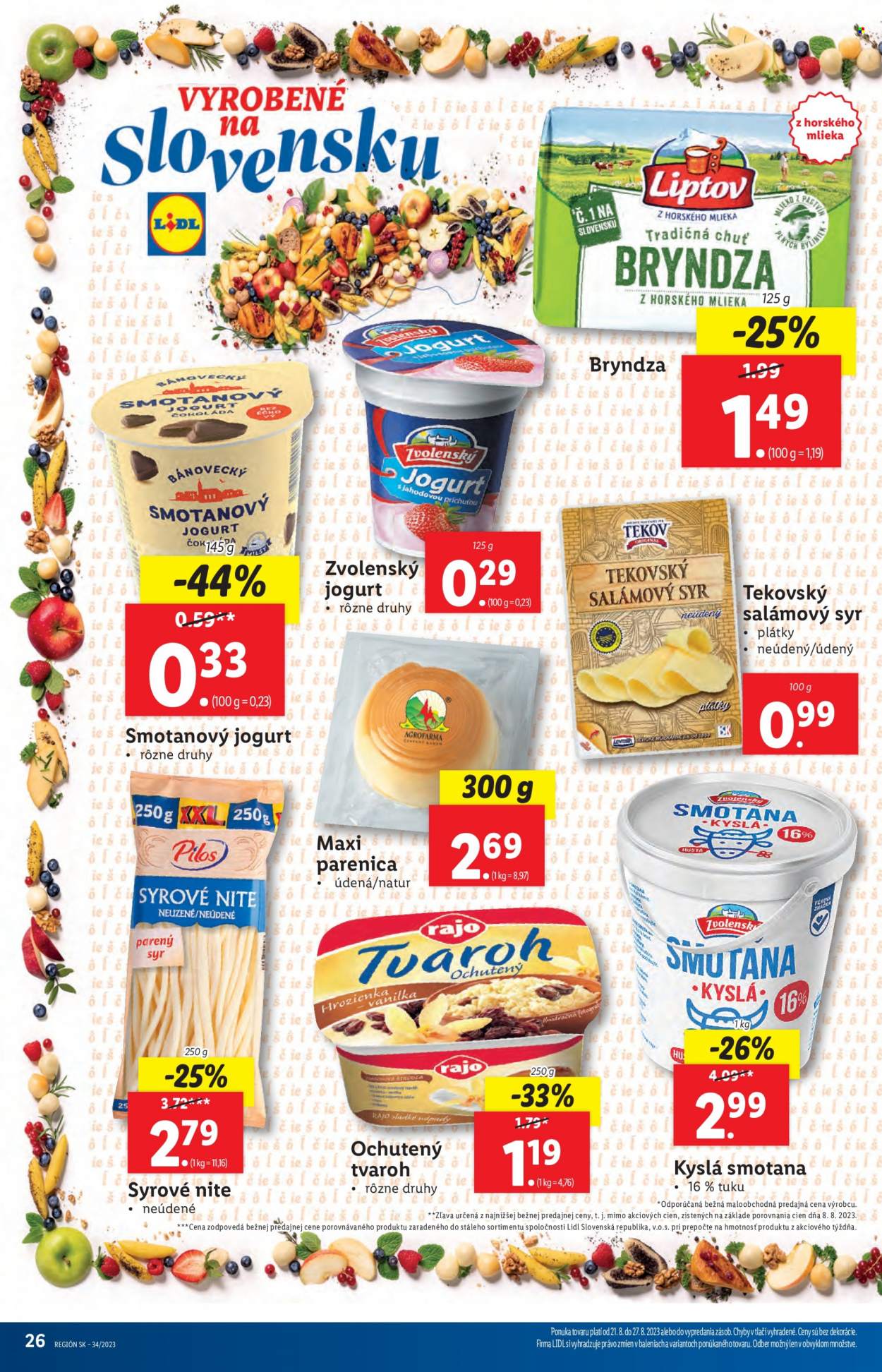 Leták Lidl - 21.8.2023 - 27.8.2023. Strana 38