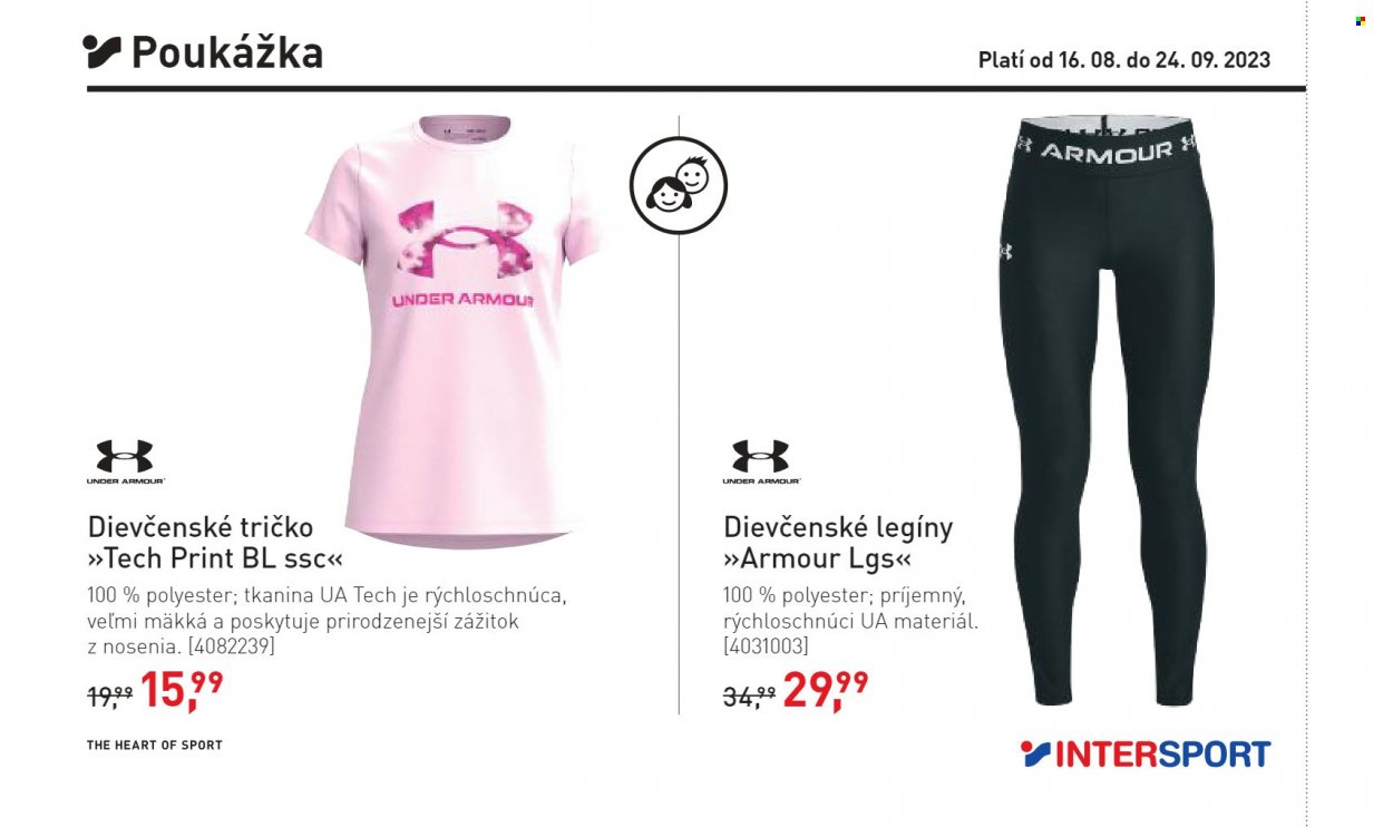 Leták Intersport - 16.8.2023 - 24.9.2023. Strana 4