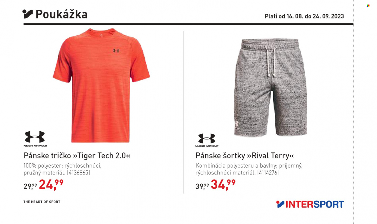 Leták Intersport - 16.8.2023 - 24.9.2023. Strana 10