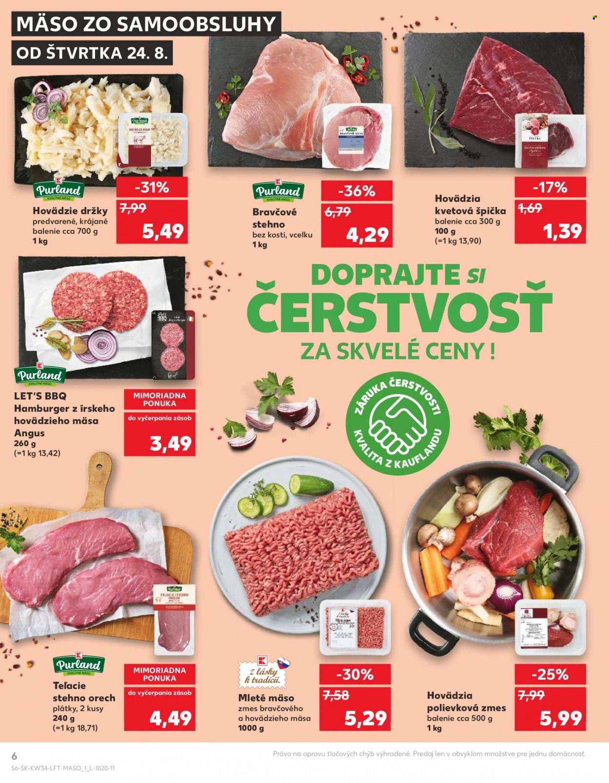 Leták Kaufland - 24.8.2023 - 30.8.2023. Strana 6