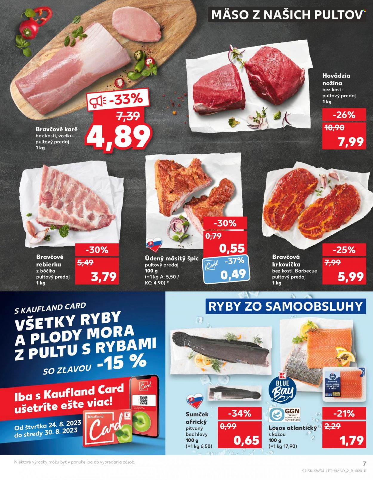 Leták Kaufland - 24.8.2023 - 30.8.2023. Strana 7