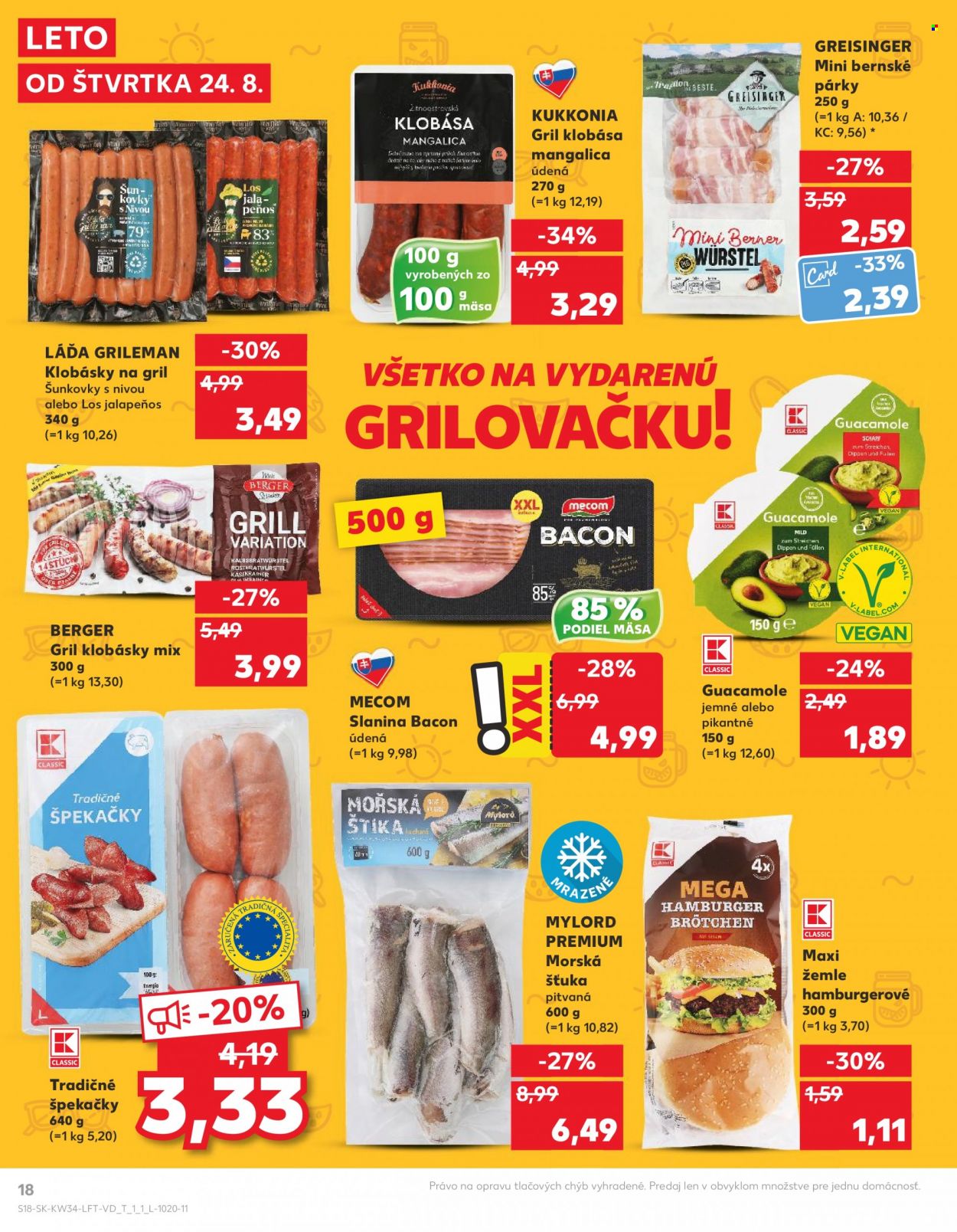 Leták Kaufland - 24.8.2023 - 30.8.2023. Strana 18