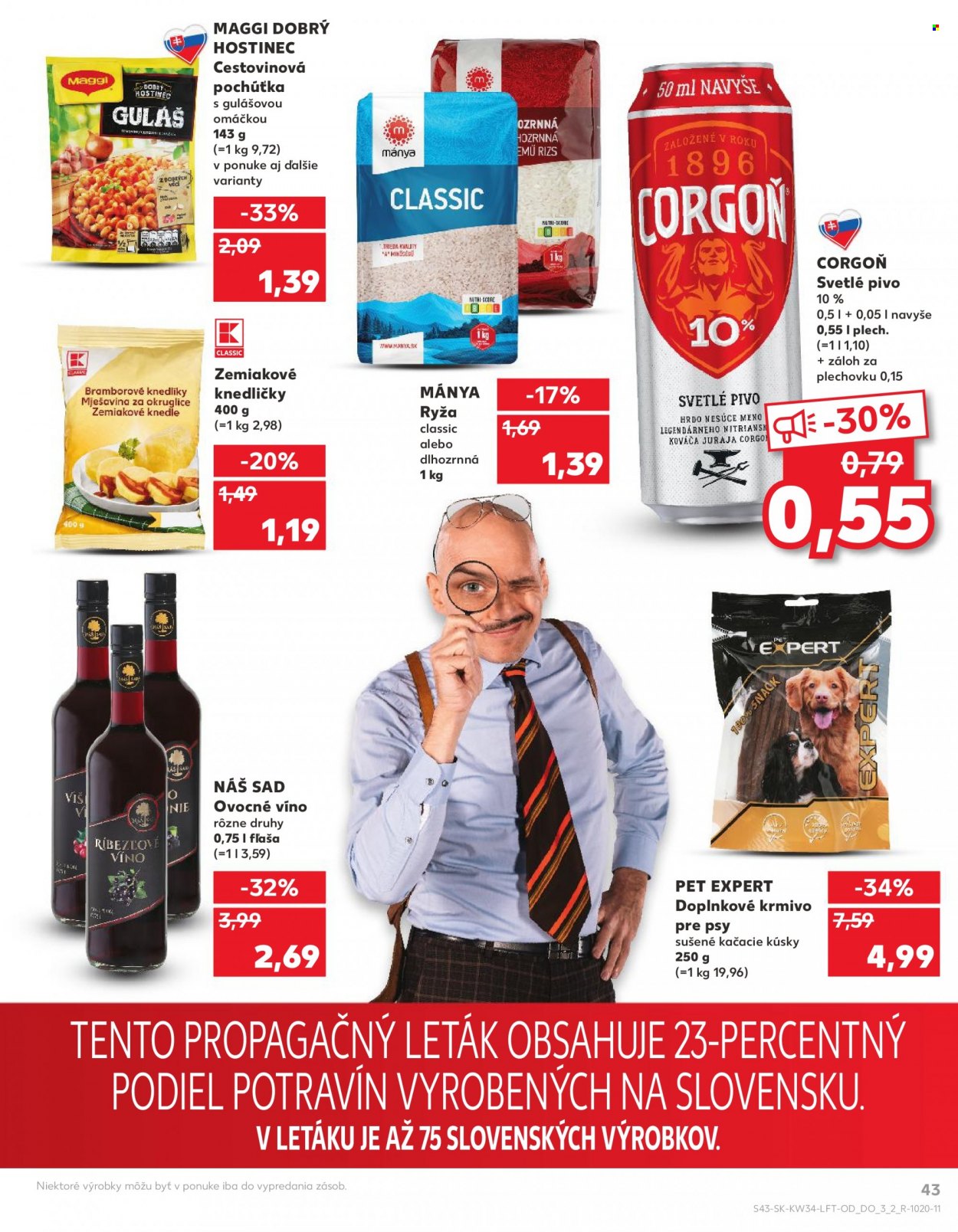 Leták Kaufland - 24.8.2023 - 30.8.2023. Strana 43