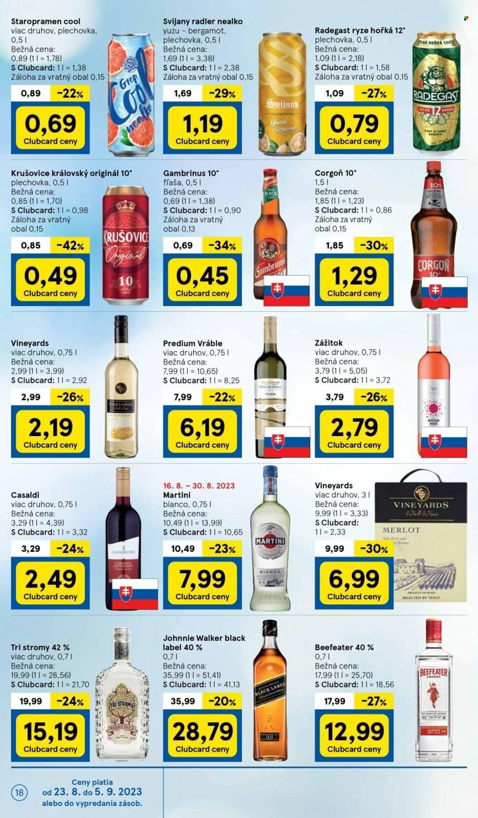 Leták TESCO - 23.8.2023 - 30.8.2023. Strana 18