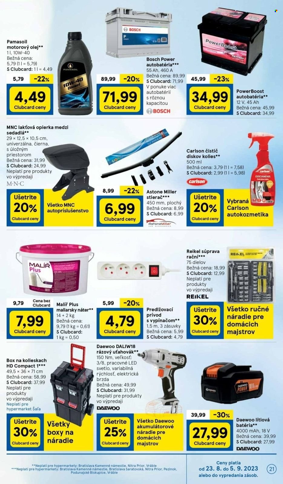 Leták TESCO - 23.8.2023 - 30.8.2023. Strana 21