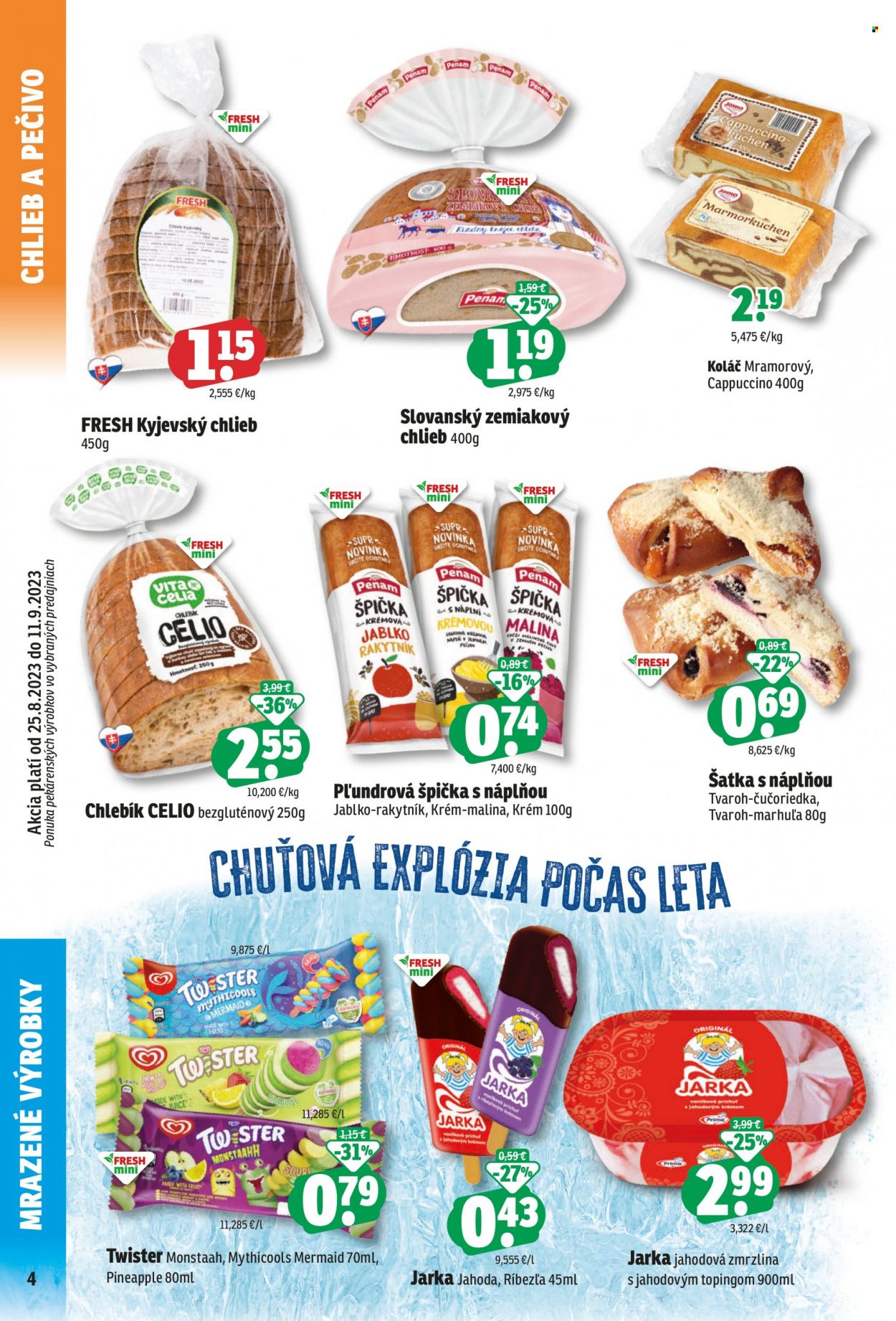 Leták FRESH - 25.8.2023 - 11.9.2023. Strana 4