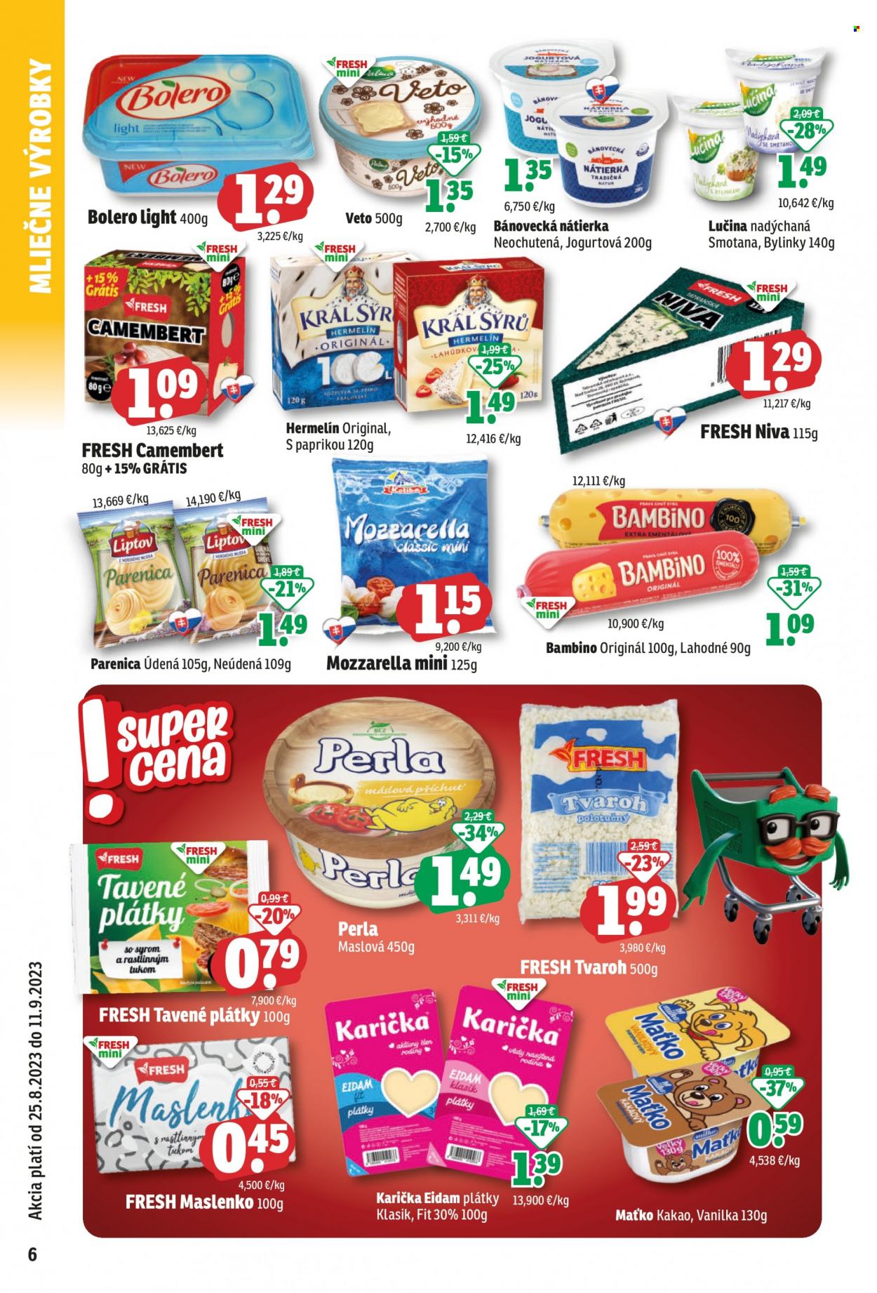 Leták FRESH - 25.8.2023 - 11.9.2023. Strana 6