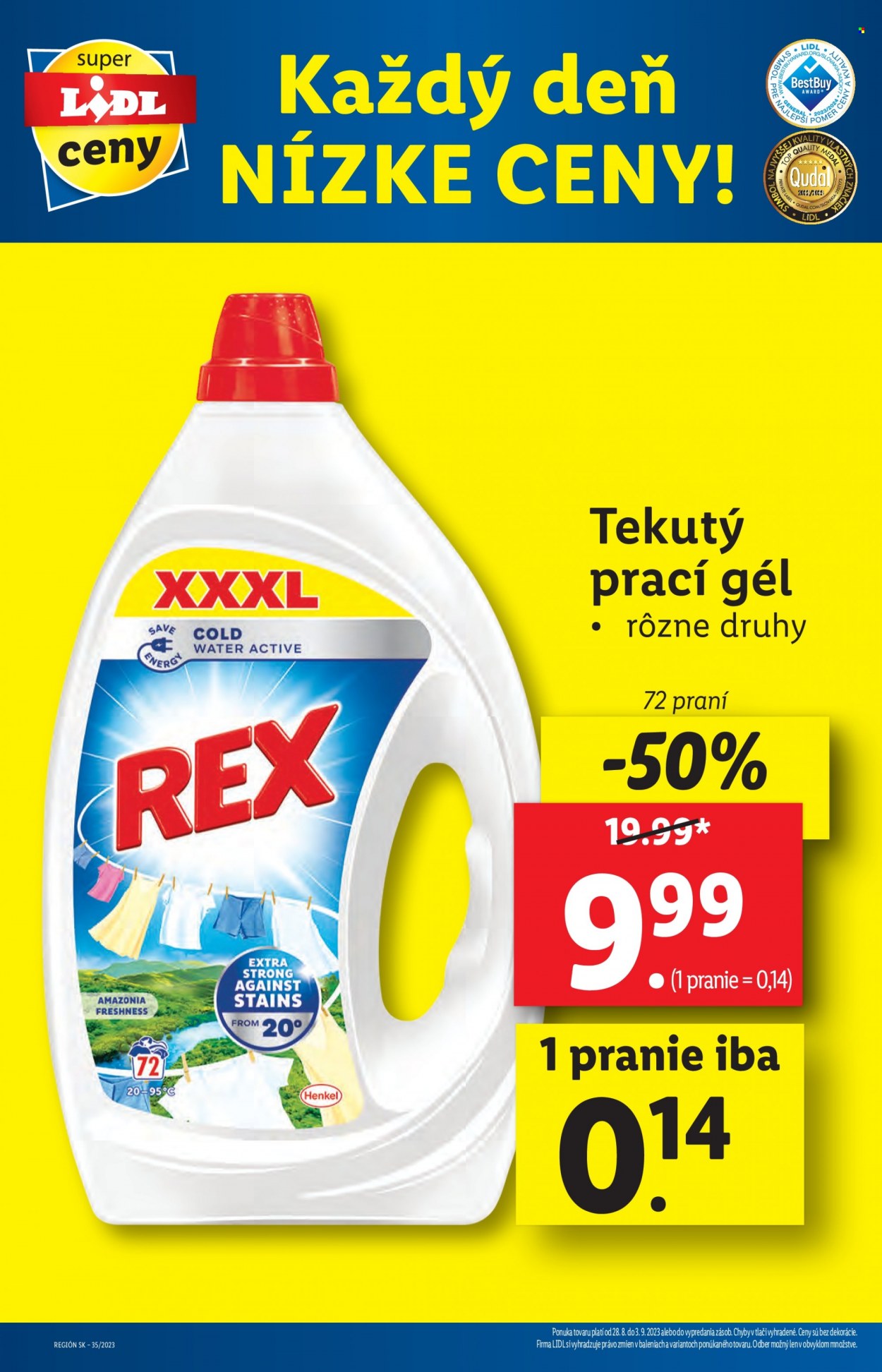 Leták Lidl - 28.8.2023 - 3.9.2023. Strana 17