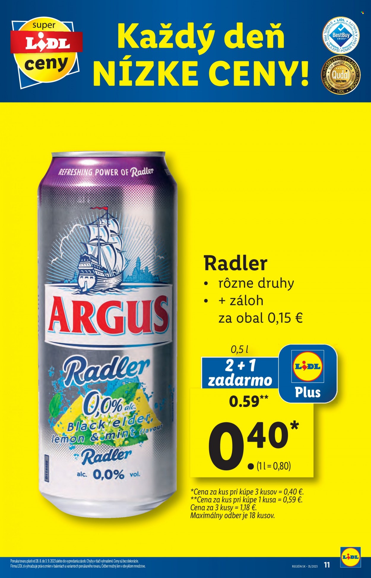Leták Lidl - 28.8.2023 - 3.9.2023. Strana 18