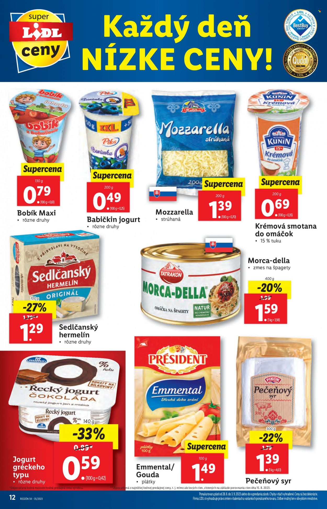 Leták Lidl - 28.8.2023 - 3.9.2023. Strana 19