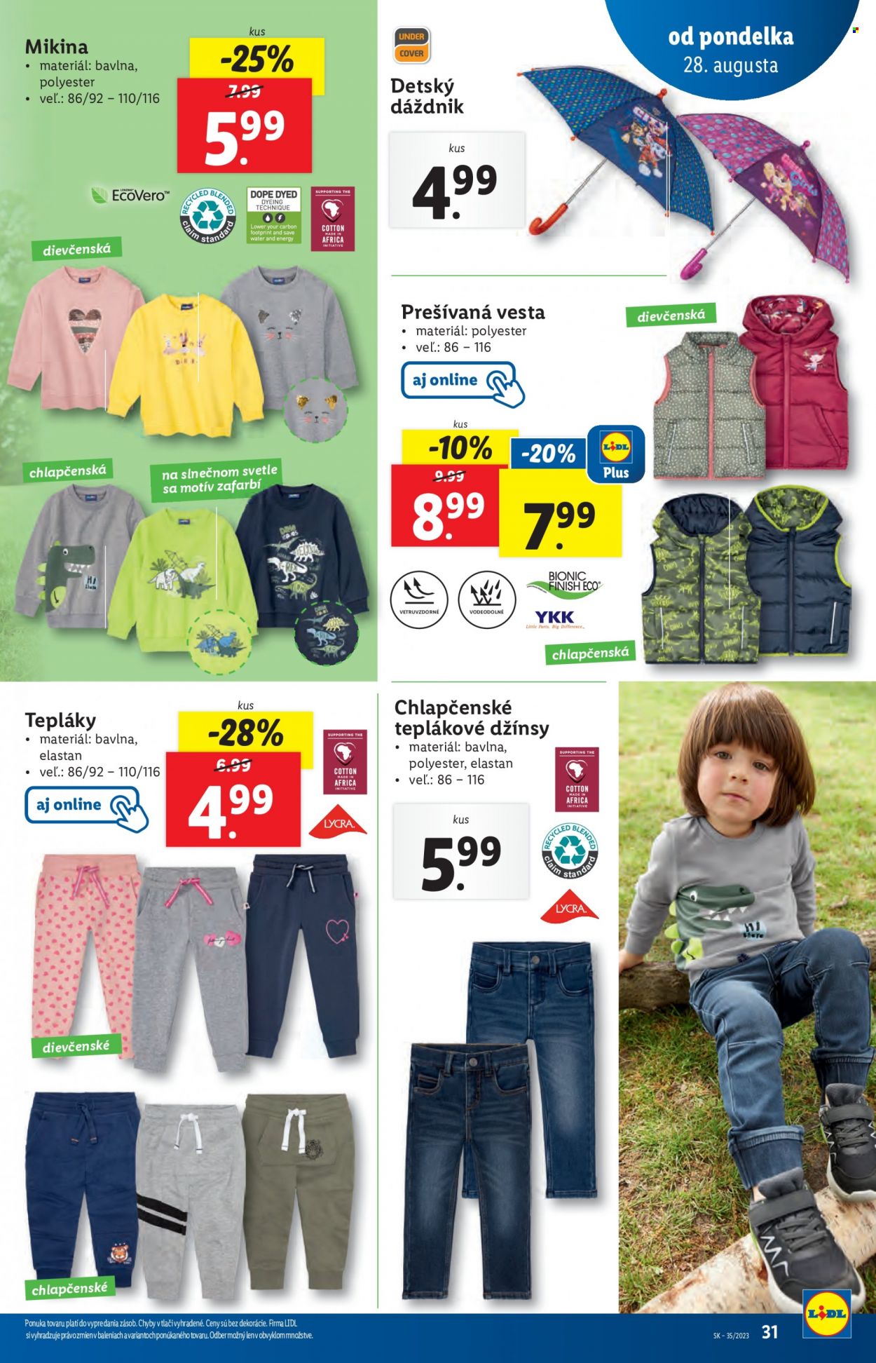Leták Lidl - 28.8.2023 - 3.9.2023. Strana 38