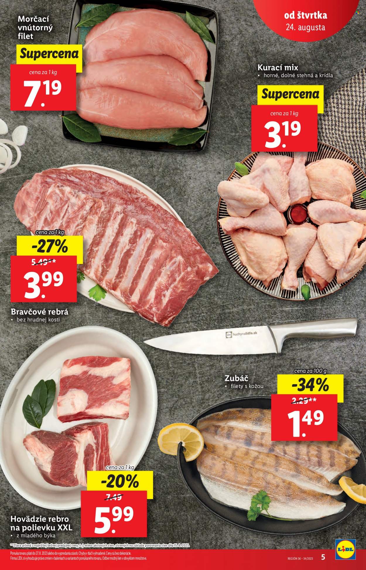 Leták Lidl - 24.8.2023 - 27.8.2023. Strana 5