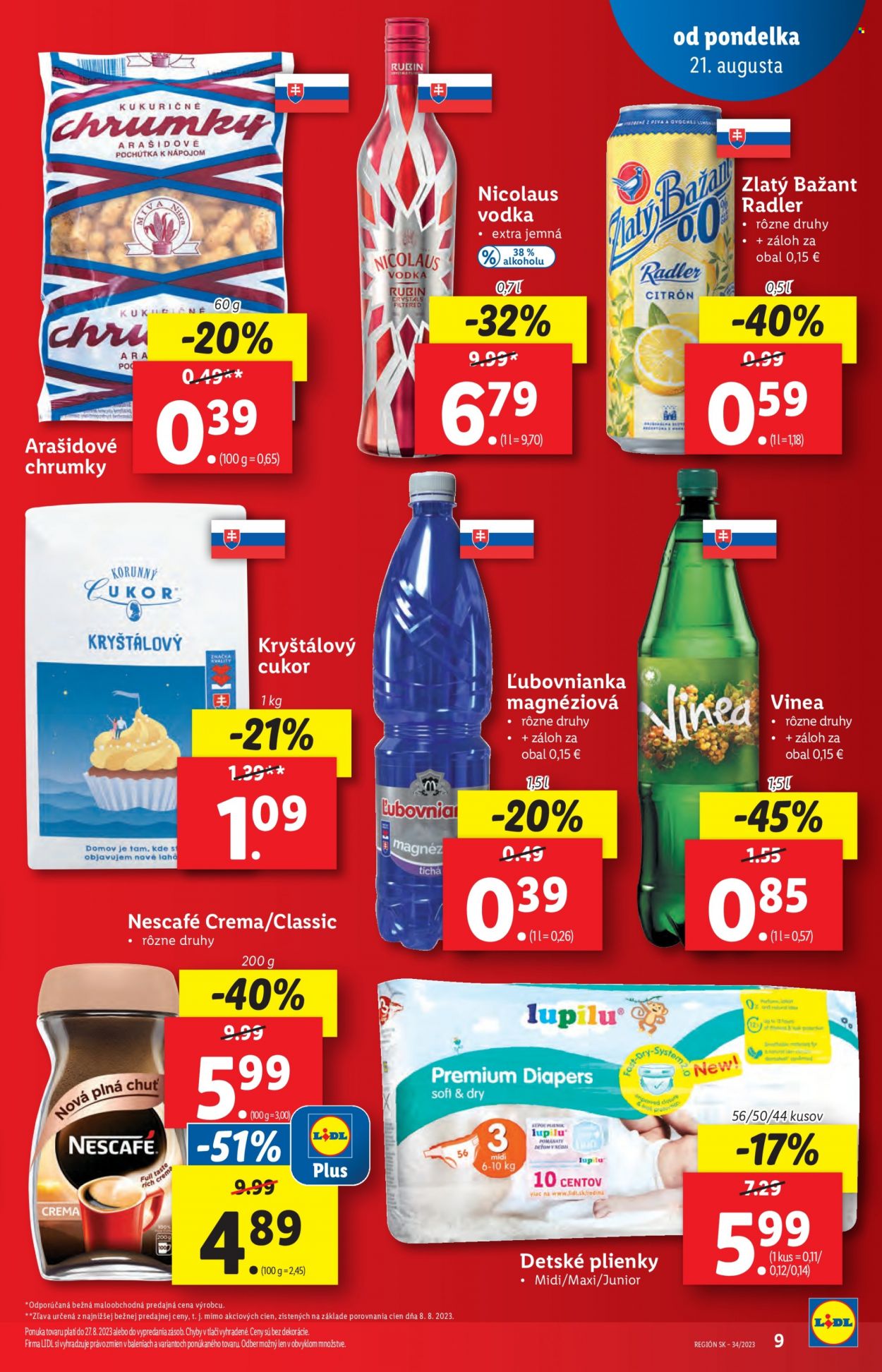 Leták Lidl - 24.8.2023 - 27.8.2023. Strana 9