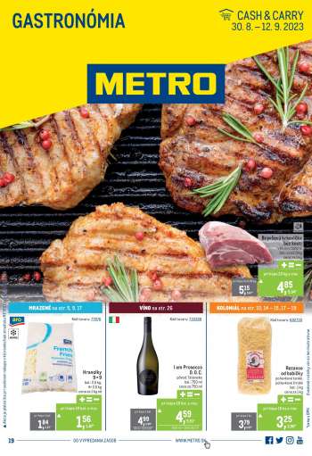 Leták Metro - 30.8.2023 - 12.9.2023.
