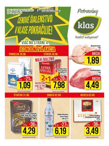 Leták Klas - 28.8.2023 - 3.9.2023.